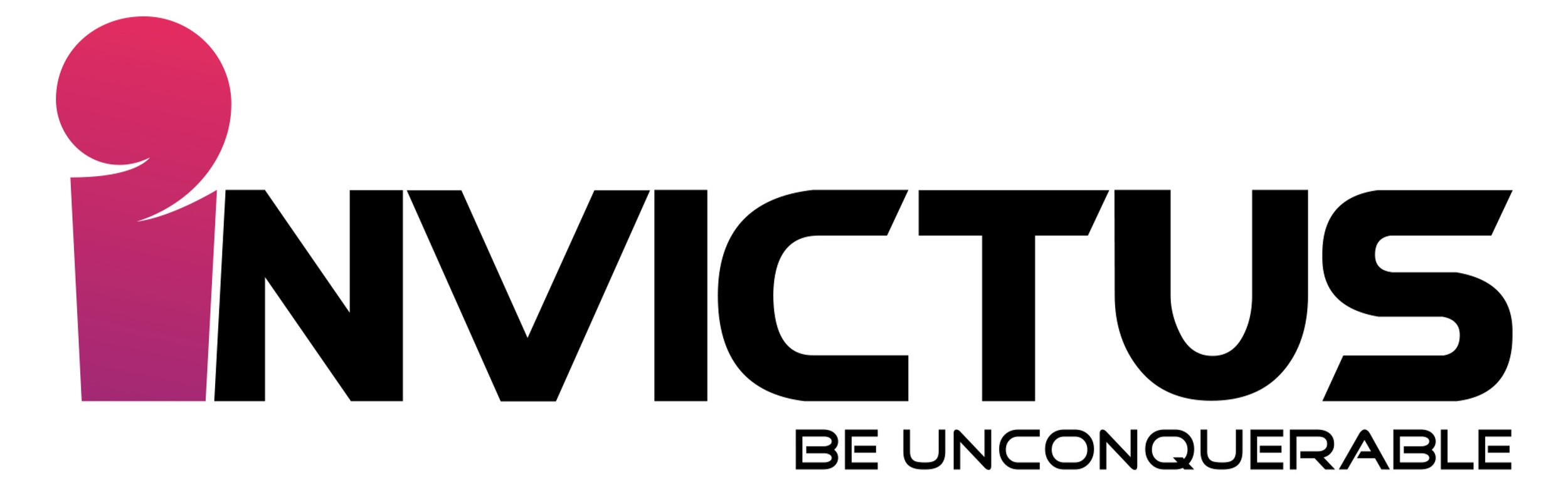 The Logo for Invictus, with the tagline "Be Unconquerable"