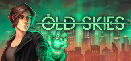 An image for the game "The Excavation of Hob's Barrow". It depicts the main character, Thomasina (Long brown hair tied up, wearing a white button down shirt, brown suspenders, and a purple ascot), looking out the window of a train showing the British count